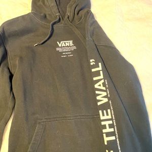 Vans Off the Wall hoodie Black Small